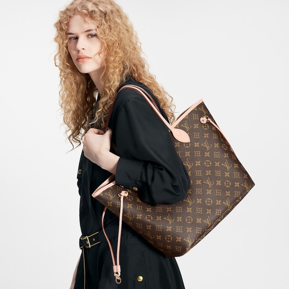 Louis Vuitton Handbags - Authenticated Louis Vuitton LV NEVERFULL MM Brown Monogram Tote IN GOOD CONDITIO